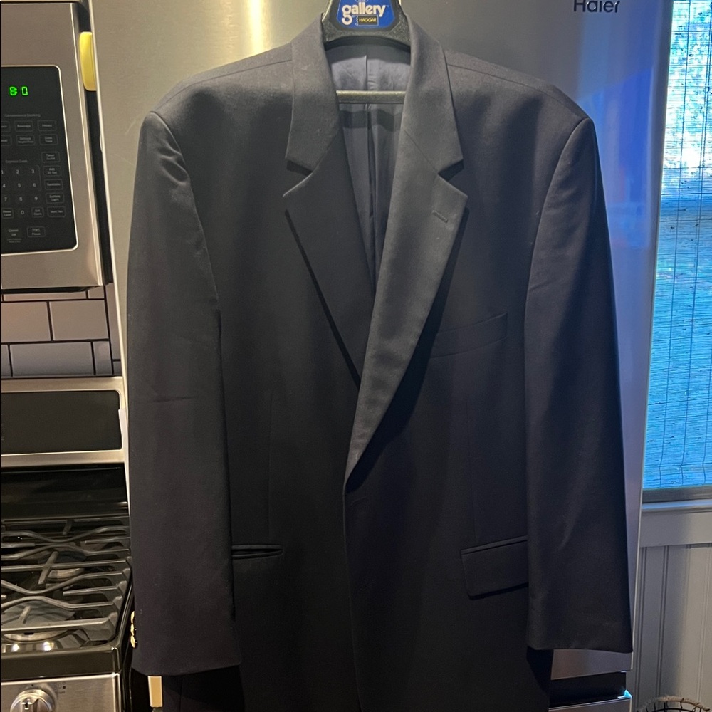 Elegant Midnight Blue Men's Blazer